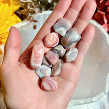 Load image into Gallery viewer, Pink Botswana Agate Tumbles
