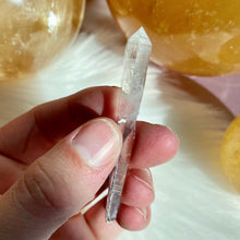 Load image into Gallery viewer, Pristine Double Terminated Lemurian Crystal Point
