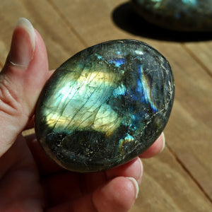 Labradorite Palm Stone