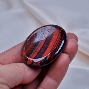 Red Tiger’s Eye Worry Stones