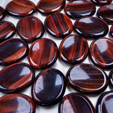 Load image into Gallery viewer, Red Tiger’s Eye Worry Stones
