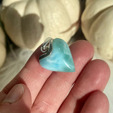 Load image into Gallery viewer, Larimar Heart Pendant
