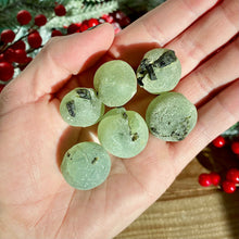 Load image into Gallery viewer, Prehnite Balls with Epidote
