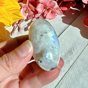 Moonstone Shiva Lingam