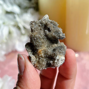 Druzy Herkimer Diamonds on Matrix