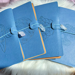 Blue Leather Notebooks