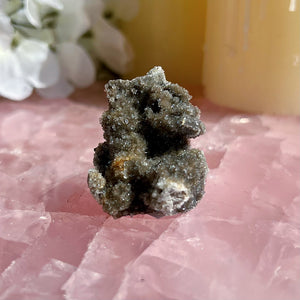 Druzy Herkimer Diamonds on Matrix