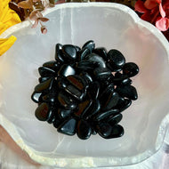 Black Obsidian Tumbles