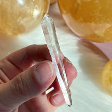 Load image into Gallery viewer, Pristine Double Terminated Lemurian Crystal Point
