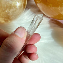 Load image into Gallery viewer, Pristine Double Terminated Lemurian Crystal Point
